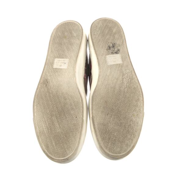 Gucci GG Supreme Monogram Blooms Slip On‎ Low Sneakers Woman Sz 39.5 Pink - Picture 3 of 6